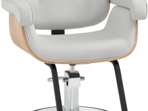Classic Hydraulic Wooden Salon Chair Barber